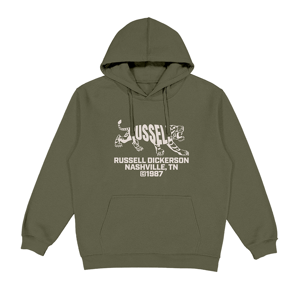 est. 1987 hoodie - olive green